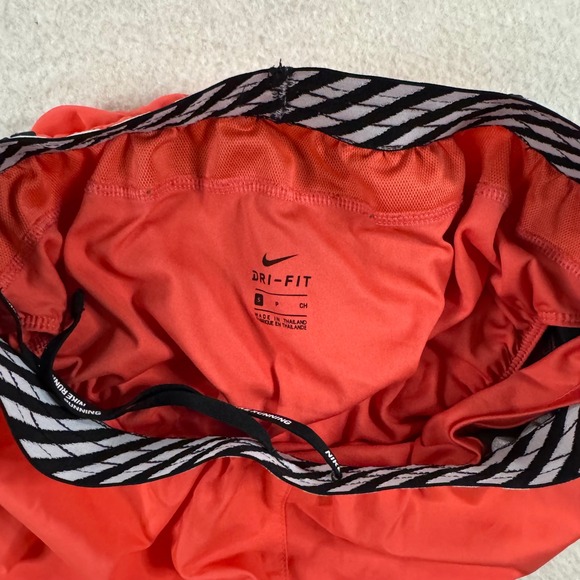 Nike Running Shorts Womens Size S Dri Fit Red Black White Athletic‎ Gym - Picture 4 of 5